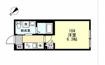 神奈川県藤沢市鵠沼桜が岡４ 本鵠沼駅 1K アパート 賃貸物件詳細