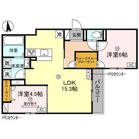 大阪府大阪市住吉区山之内３ 杉本町駅 2LDK アパート 賃貸物件詳細