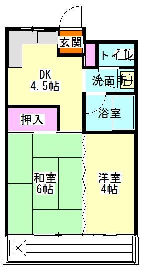 群馬県前橋市日吉町２ 中央前橋駅 2DK マンション 賃貸物件詳細