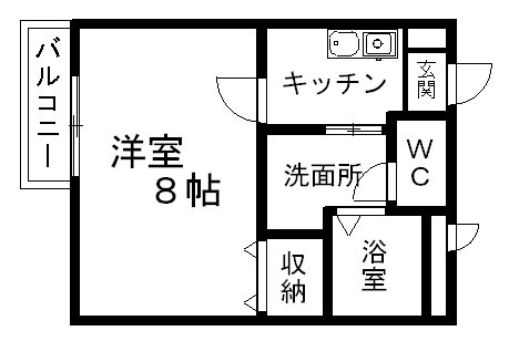 熊本県熊本市西区稗田町 上熊本駅 1K アパート 賃貸物件詳細