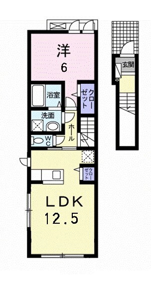青森県八戸市大字新井田字後庵 本八戸駅 1LDK アパート 賃貸物件詳細