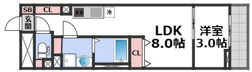 大阪府大阪市城東区東中浜９ 緑橋駅 1LDK マンション 賃貸物件詳細
