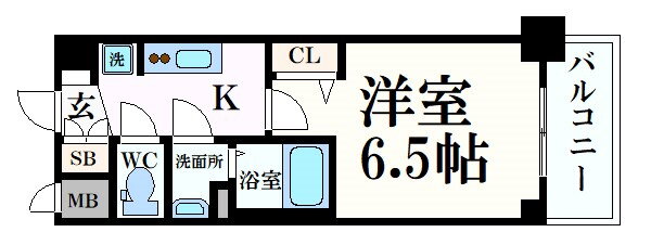 大阪府大阪市西区九条南２ 九条駅 1K マンション 賃貸物件詳細