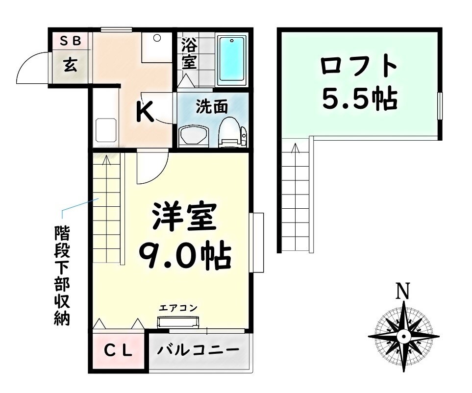 愛知県名古屋市南区元桜田町２ 桜本町駅 1K アパート 賃貸物件詳細