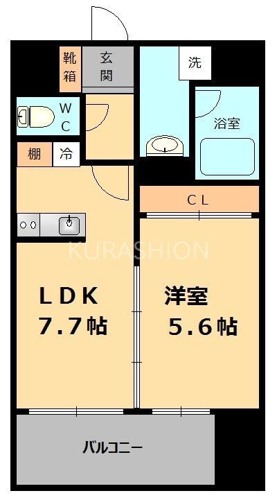 福岡県福岡市博多区住吉２ 博多駅 1LDK マンション 賃貸物件詳細