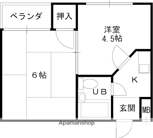 大阪府高槻市春日町 高槻市駅 2K マンション 賃貸物件詳細