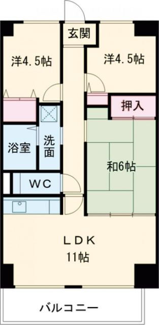 大阪府大阪市鶴見区茨田大宮１ 門真南駅 3LDK マンション 賃貸物件詳細