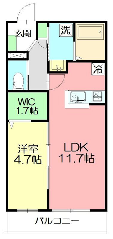 Ｃａｓａ天神（カーサテンジン） 2階 1LDK 賃貸物件詳細