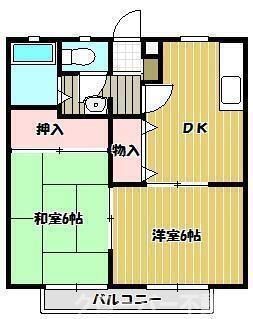 香川県綾歌郡宇多津町浜四番丁 宇多津駅 2DK アパート 賃貸物件詳細