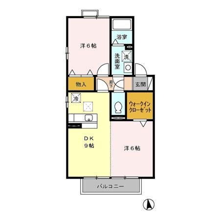 千葉県松戸市新松戸６ 新松戸駅 2DK アパート 賃貸物件詳細
