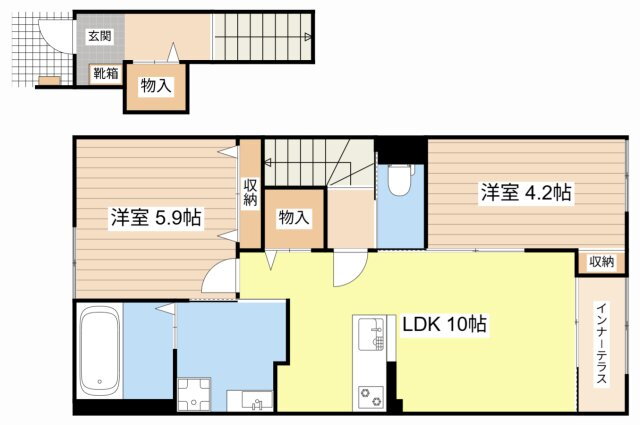 滋賀県湖南市三雲 三雲駅 2LDK アパート 賃貸物件詳細