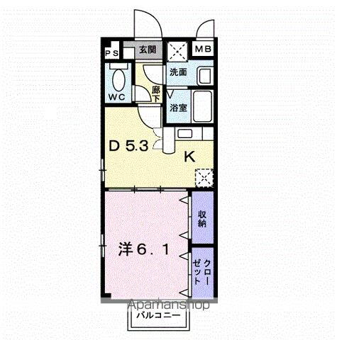 福岡県福岡市南区曰佐３ 井尻駅 1DK アパート 賃貸物件詳細