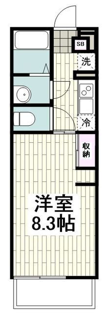 神奈川県大和市鶴間２ 鶴間駅 1K アパート 賃貸物件詳細