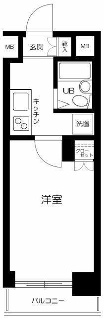 東京都世田谷区千歳台３ 千歳船橋駅 1K マンション 賃貸物件詳細