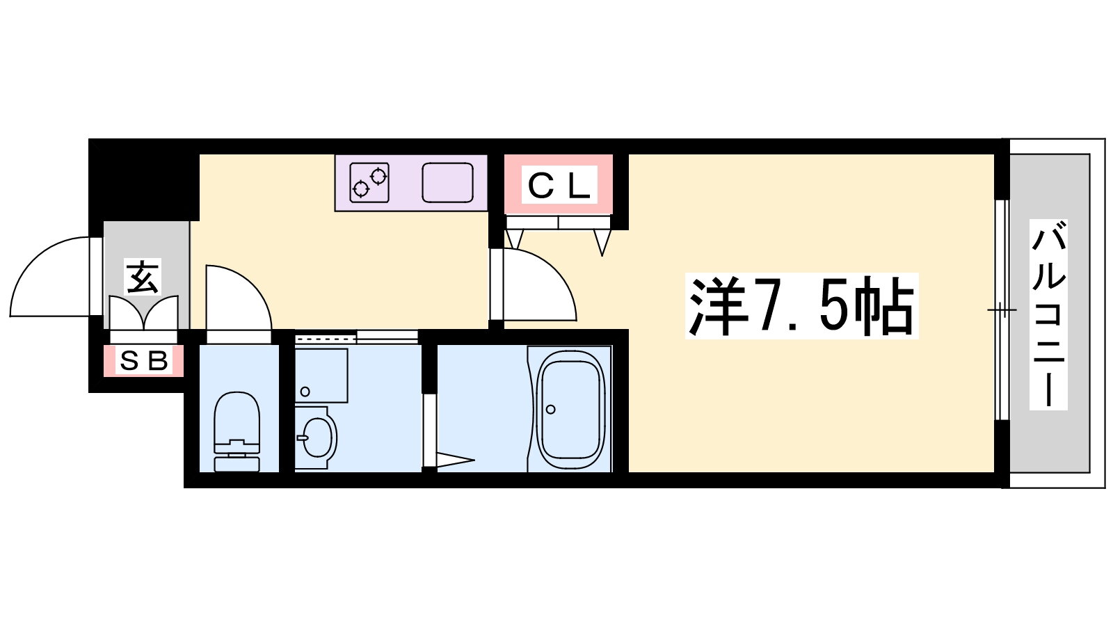兵庫県神戸市中央区磯上通４ 貿易センター駅 1K マンション 賃貸物件詳細