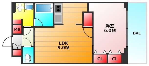 大阪府大阪市西区南堀江４ ドーム前千代崎駅 1LDK マンション 賃貸物件詳細
