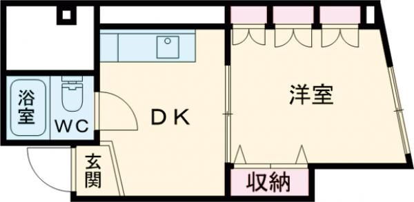 東京都江戸川区南小岩８ 小岩駅 1DK マンション 賃貸物件詳細