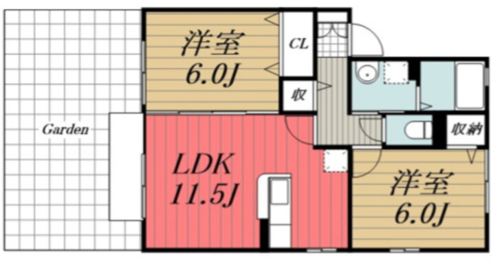 千葉県市原市姉崎 姉ケ崎駅 2LDK アパート 賃貸物件詳細