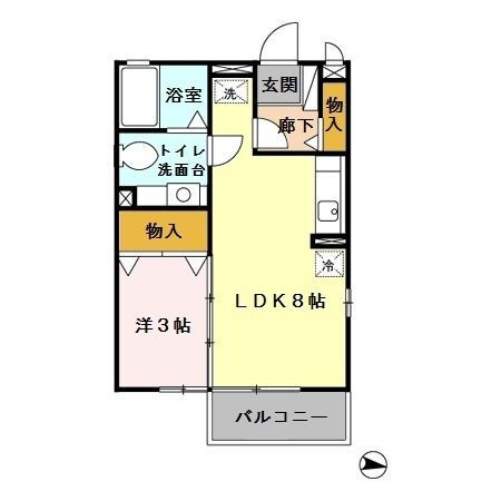 東京都八王子市石川町 小宮駅 1LDK アパート 賃貸物件詳細