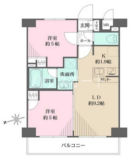 東京都文京区水道２ 江戸川橋駅 2LDK マンション 賃貸物件詳細