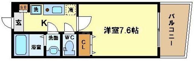 大阪府大阪市西区立売堀６ 阿波座駅 1K マンション 賃貸物件詳細