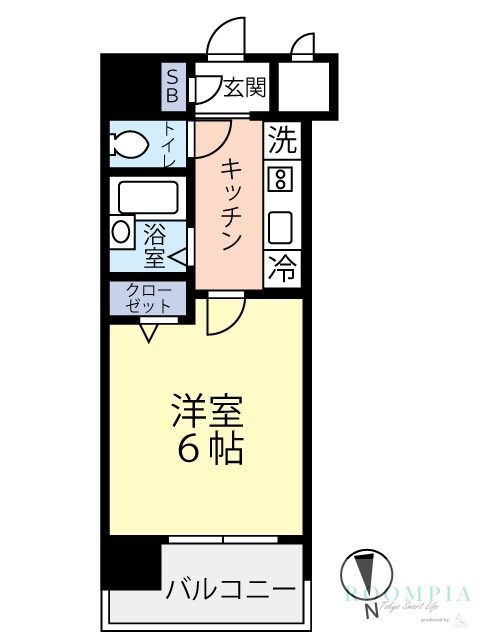 東京都中野区江古田２ 沼袋駅 1K マンション 賃貸物件詳細