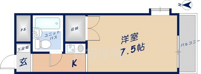 奈良県奈良市東笹鉾町 近鉄奈良駅 1K アパート 賃貸物件詳細