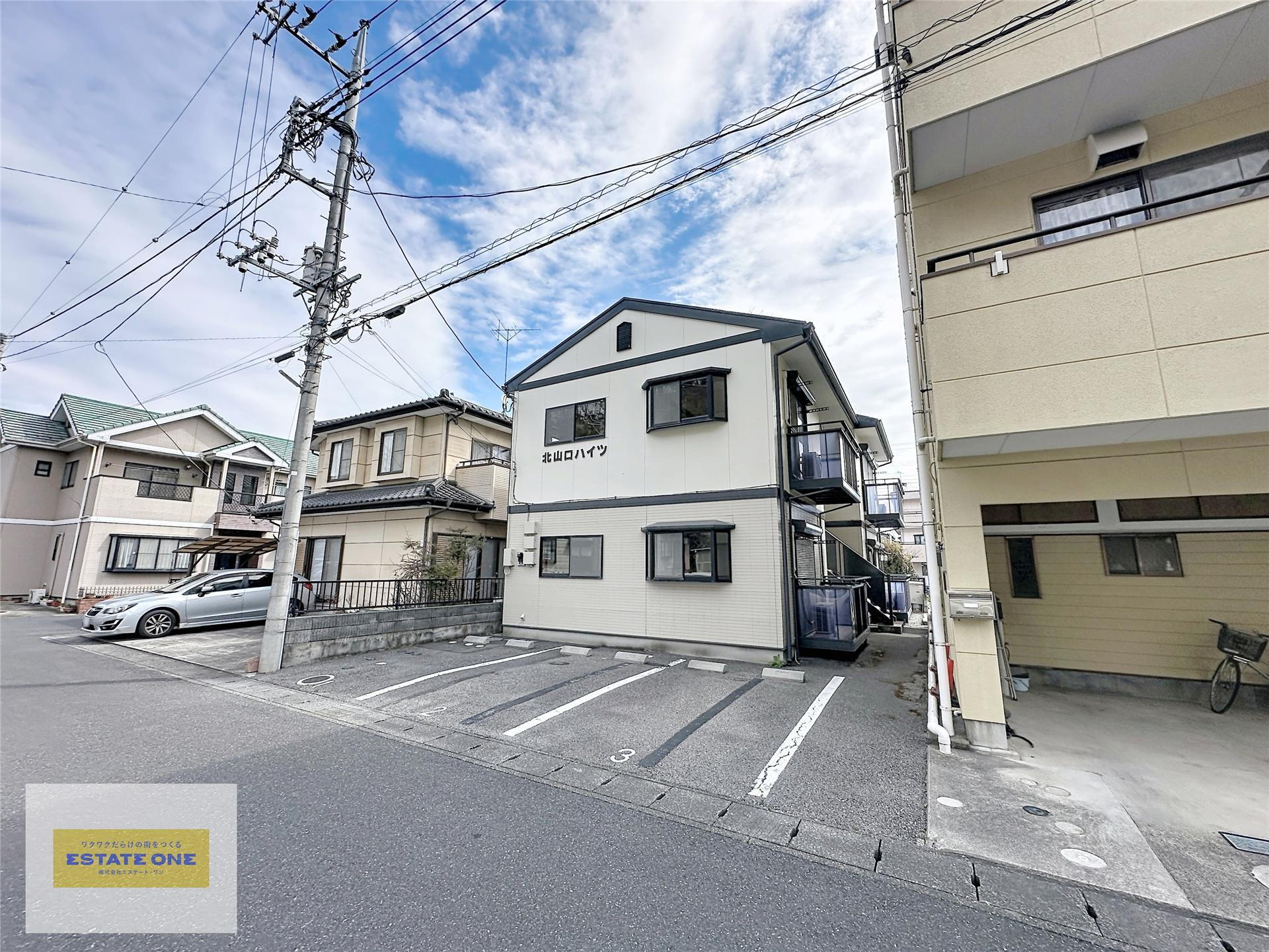 北山口ハイツ 便利な立地◎全世帯角部屋です！