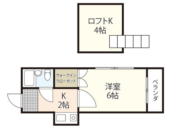 広島県広島市東区牛田東４ 広島駅 1K アパート 賃貸物件詳細
