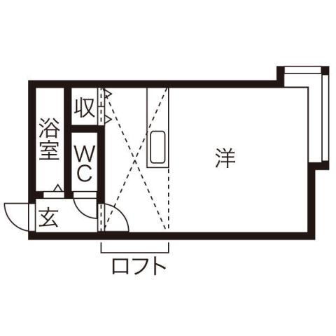 北海道札幌市北区北二十七条西９ 北３４条駅 ワンルーム アパート 賃貸物件詳細