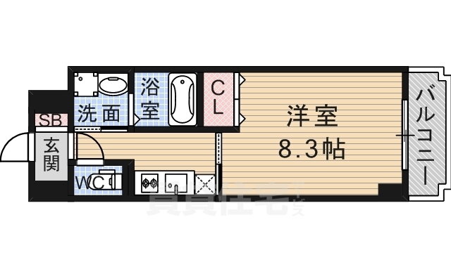兵庫県宝塚市安倉南１ 中山寺駅 1K マンション 賃貸物件詳細