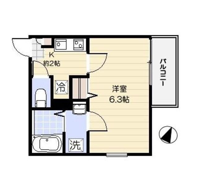 埼玉県八潮市大瀬４ 八潮駅 1K アパート 賃貸物件詳細