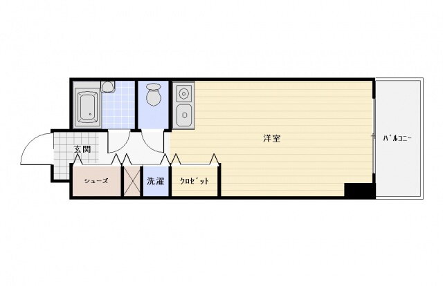 広島県広島市中区西白島町 新白島駅 ワンルーム マンション 賃貸物件詳細