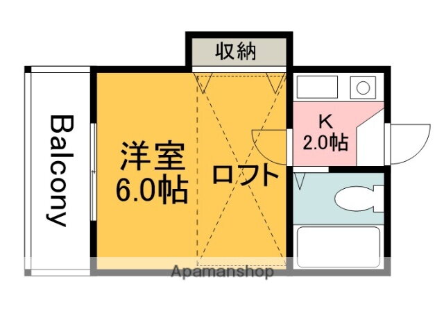 広島県廿日市市住吉２ 広電廿日市駅 1K アパート 賃貸物件詳細
