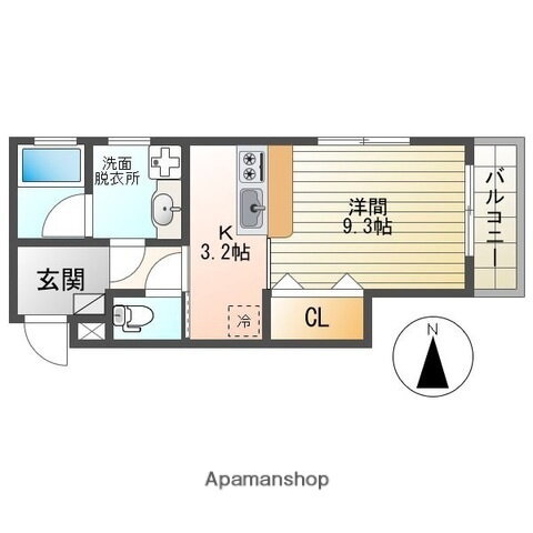 広島県広島市中区国泰寺町１ 市役所前駅 1K マンション 賃貸物件詳細