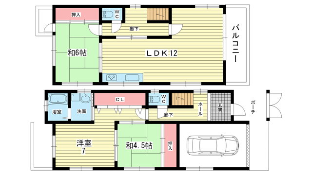 大阪府豊中市玉井町１ 豊中駅 3LDK 一戸建て 賃貸物件詳細