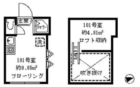 東京都杉並区西荻北１ 西荻窪駅 ワンルーム アパート 賃貸物件詳細