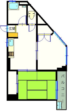 広島県広島市東区光町２ 広島駅 2DK マンション 賃貸物件詳細