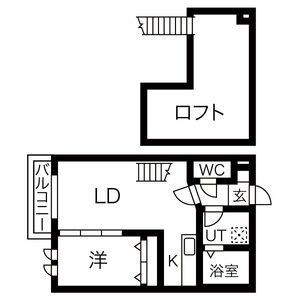 愛知県名古屋市北区中杉町３ 尼ケ坂駅 1LDK アパート 賃貸物件詳細