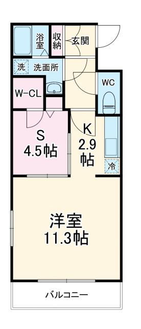 ベクヴェーム 3階 1SK 賃貸物件詳細