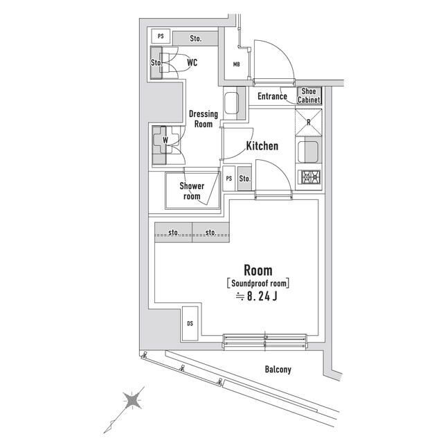 東京都中央区八丁堀３ 八丁堀駅 1K マンション 賃貸物件詳細