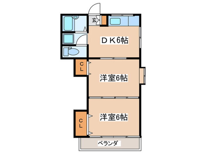 東京都調布市八雲台１ 布田駅 2DK マンション 賃貸物件詳細