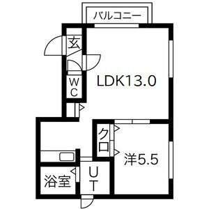 北海道札幌市北区北三十六条西６ 麻生駅 1LDK マンション 賃貸物件詳細