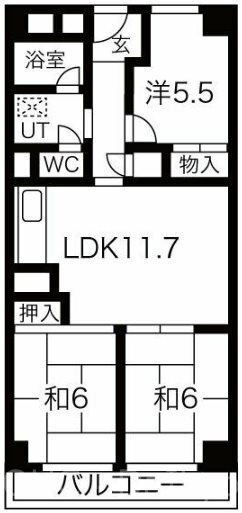 大阪府八尾市北久宝寺１ 久宝寺口駅 3LDK マンション 賃貸物件詳細