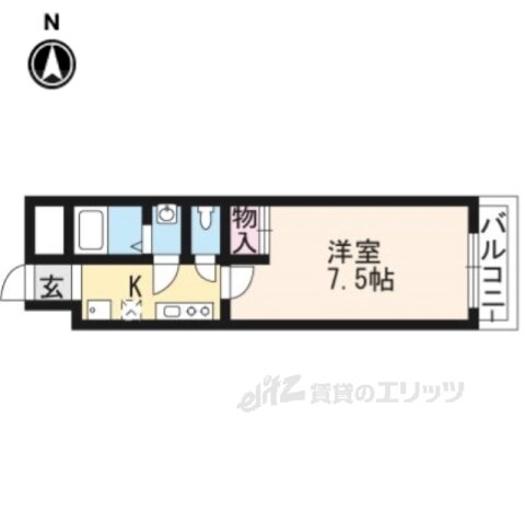 京都府京都市上京区西院町 二条城前駅 1K マンション 賃貸物件詳細