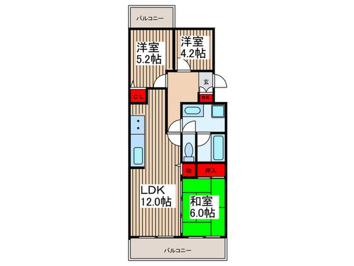 埼玉県川口市柳崎４ 東浦和駅 3LDK マンション 賃貸物件詳細