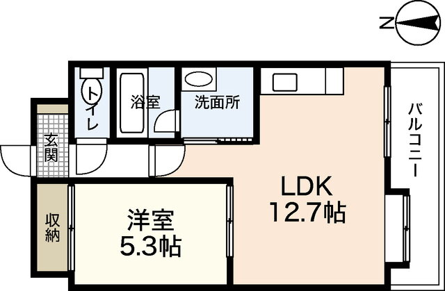 広島県広島市西区福島町１ 1LDK マンション 賃貸物件詳細