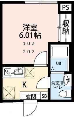 千葉県千葉市中央区葛城２ 千葉寺駅 1K アパート 賃貸物件詳細