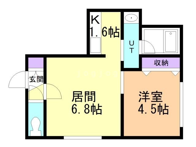 クラウディア山の手 1階 1LDK 賃貸物件詳細