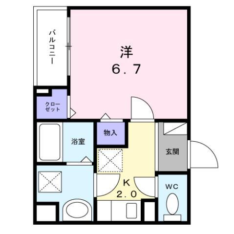 神奈川県横浜市南区永田東１ 井土ヶ谷駅 1K アパート 賃貸物件詳細